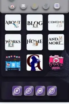 My Portfolio Siteのスマホサイズ・下層ページ画像